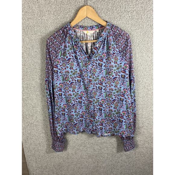 Boden Blouse Floral Fairy Women’s 12 Button Up Boho Cottagecore Maximalism - Picture 12 of 14
